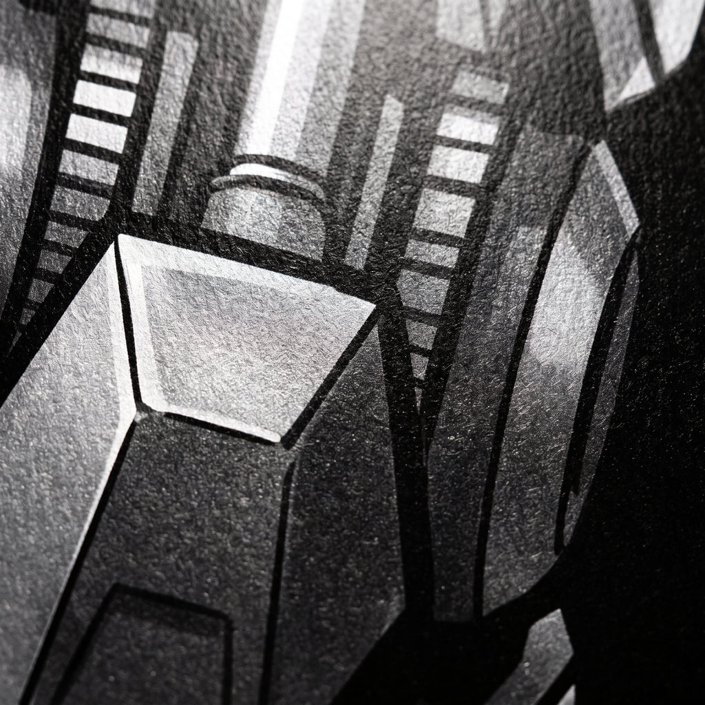 AURORA | Minimalist Cybernetic Female Sci-Fi Concept Art | Multi-Print Luxury Wall Art