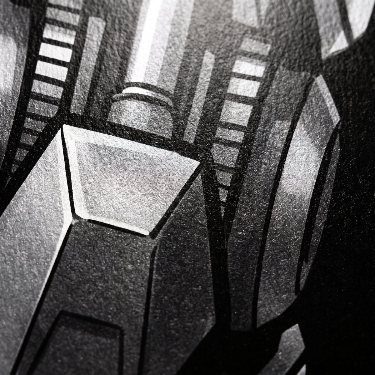 AURORA | Minimalist Cybernetic Female Sci-Fi Concept Art | Multi-Print Luxury Wall Art