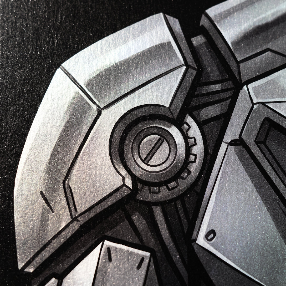 AURORA | Minimalist Cybernetic Female Sci-Fi Concept Art | Multi-Print Luxury Wall Art