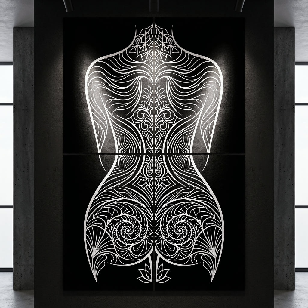CORAL | Modern Minimalist Female Figure | 8K - 32