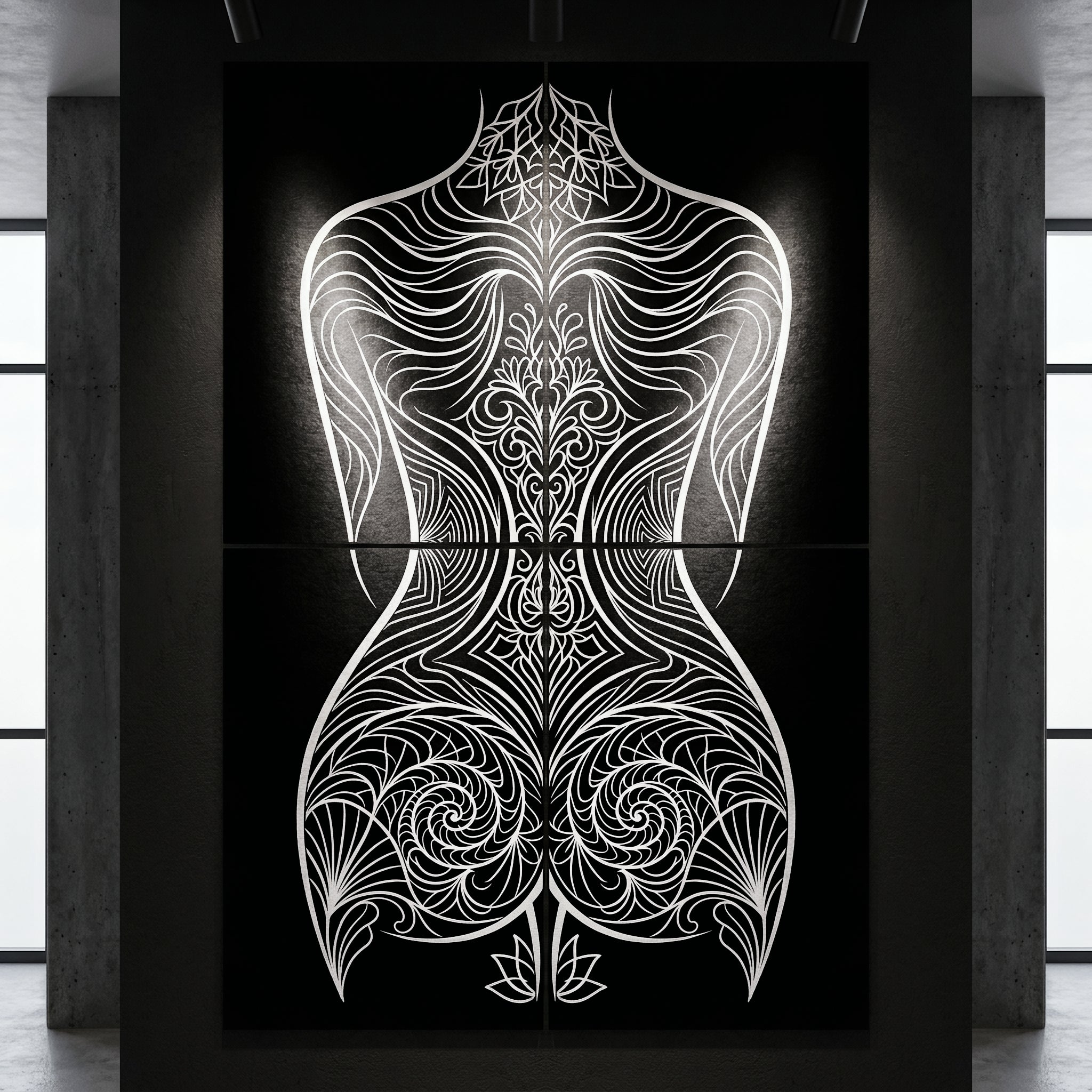 CORAL | Modern Minimalist Female Figure | 8K - 32