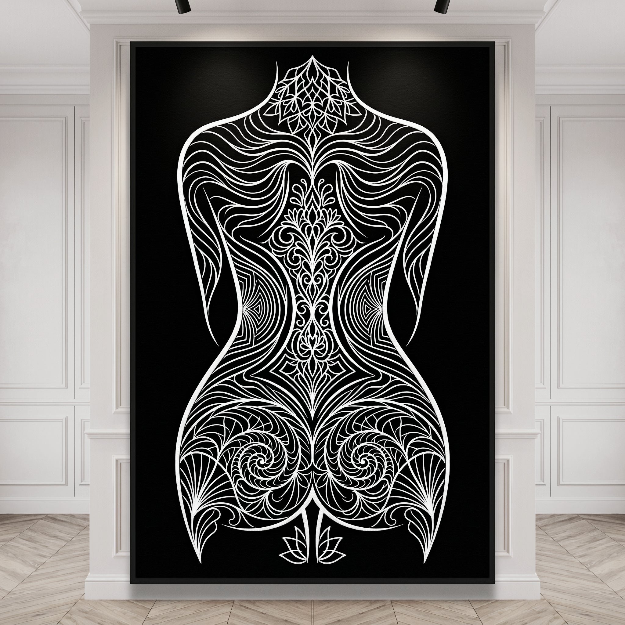 CORAL | Modern Minimalist Female Figure | 8K - 32