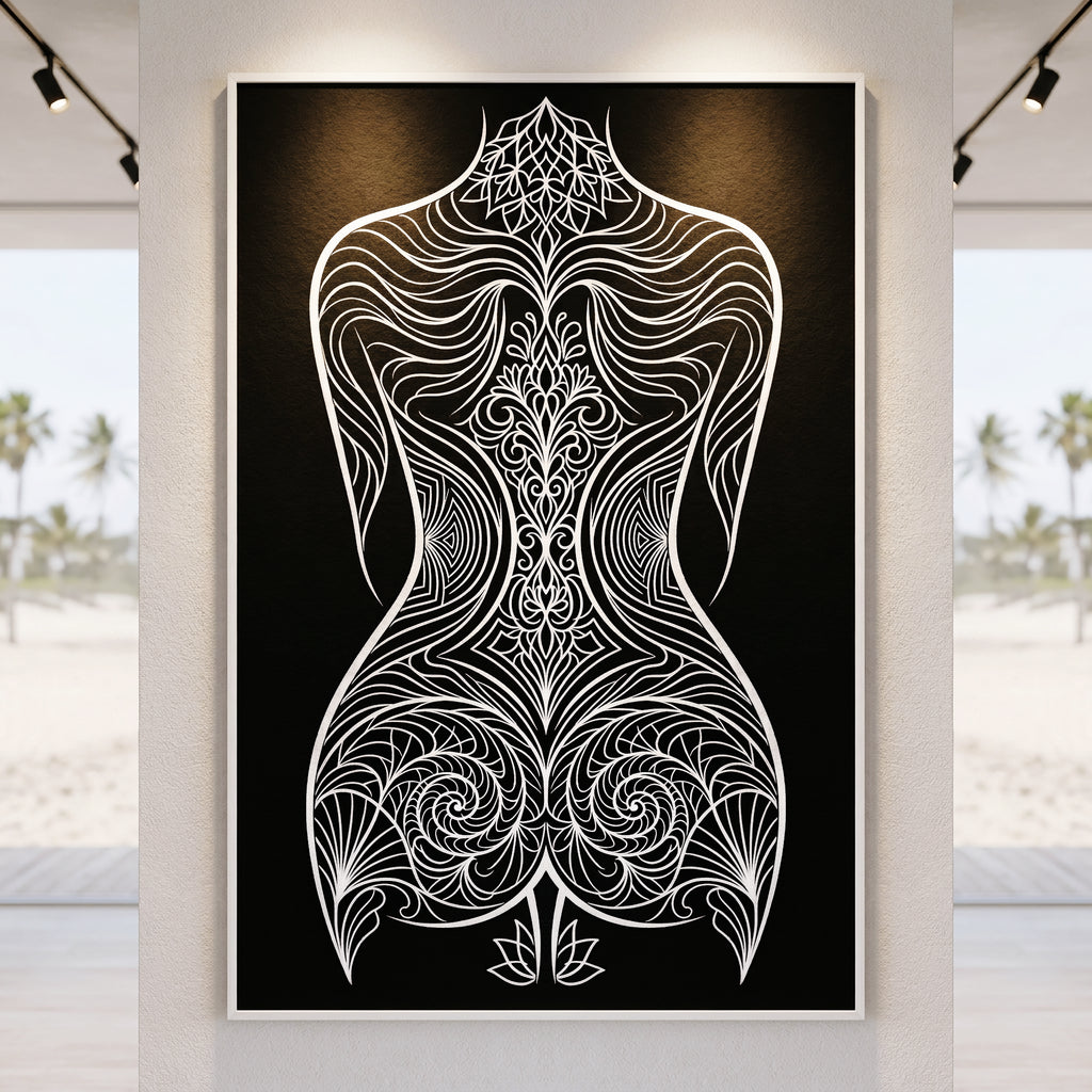 CORAL | Modern Minimalist Female Figure | 8K - 32