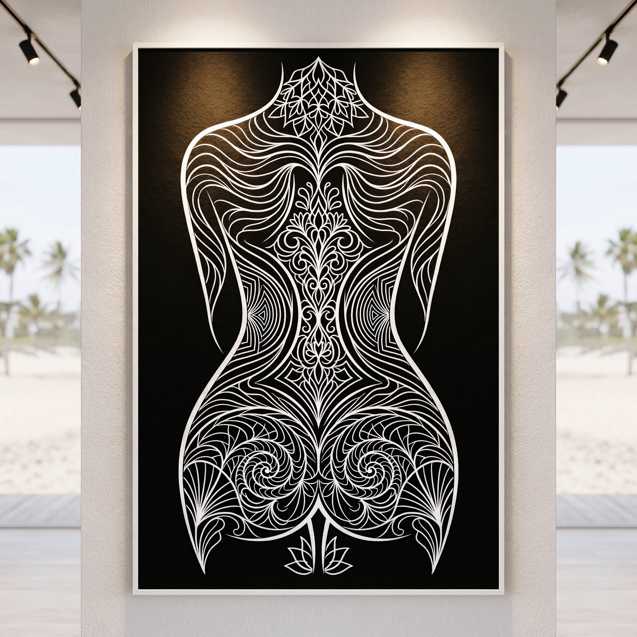 CORAL | Modern Minimalist Female Figure | 8K - 32