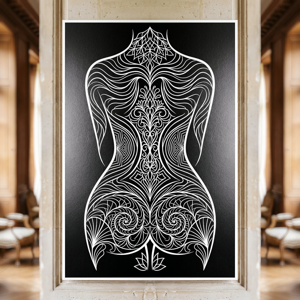 CORAL | Modern Minimalist Female Figure | 8K - 32