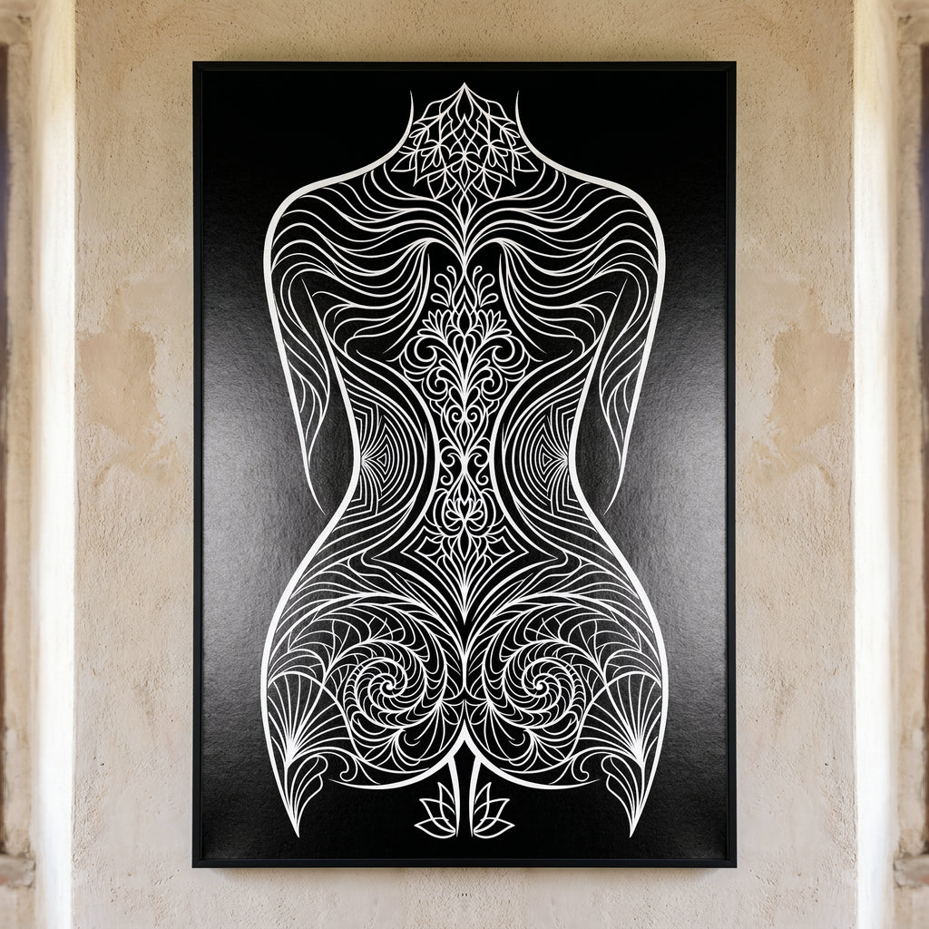 CORAL | Modern Minimalist Female Figure | 8K - 32