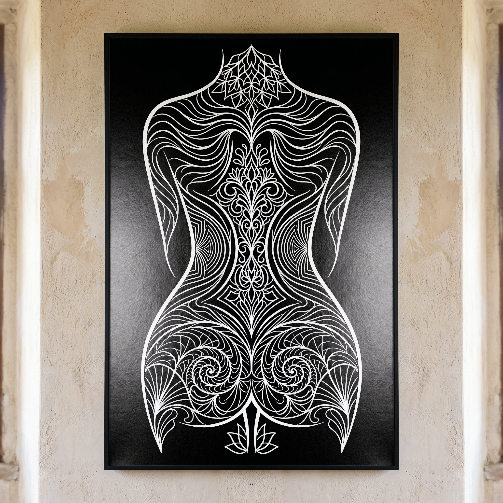 CORAL | Modern Minimalist Female Figure | 8K - 32