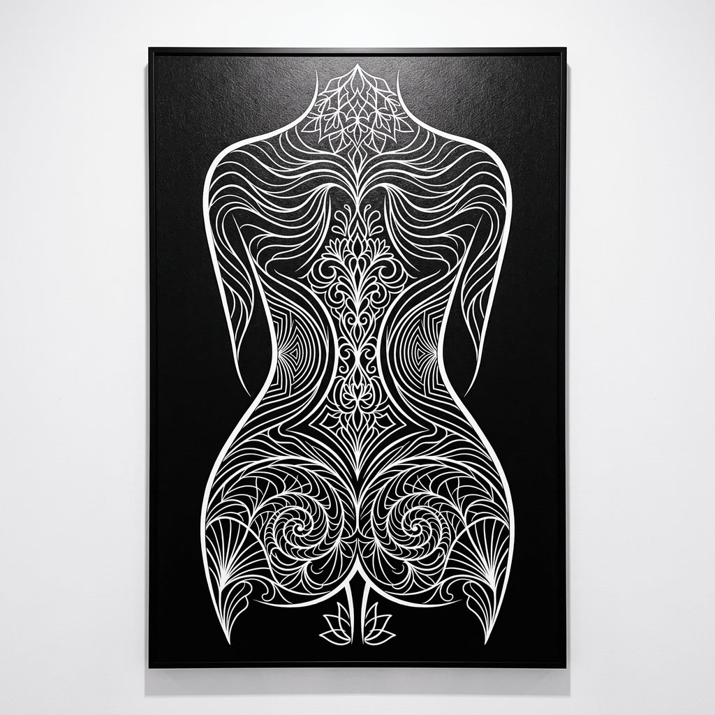CORAL | Modern Minimalist Female Figure | 8K - 32