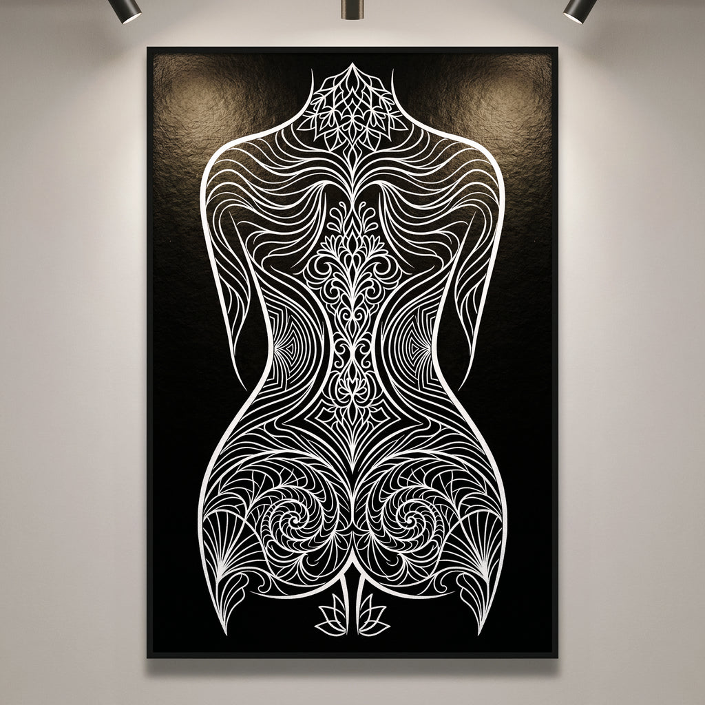CORAL | Modern Minimalist Female Figure | 8K - 32