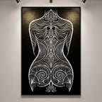 CORAL | Modern Minimalist Female Figure | 8K - 32