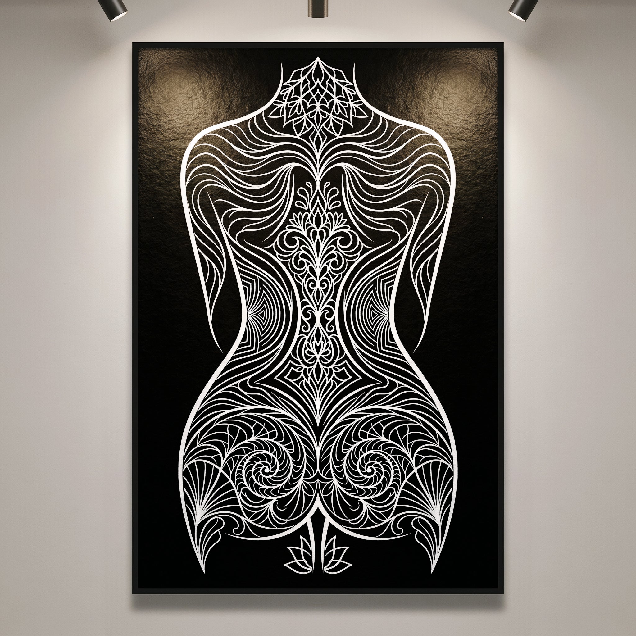 CORAL | Modern Minimalist Female Figure | 8K - 32