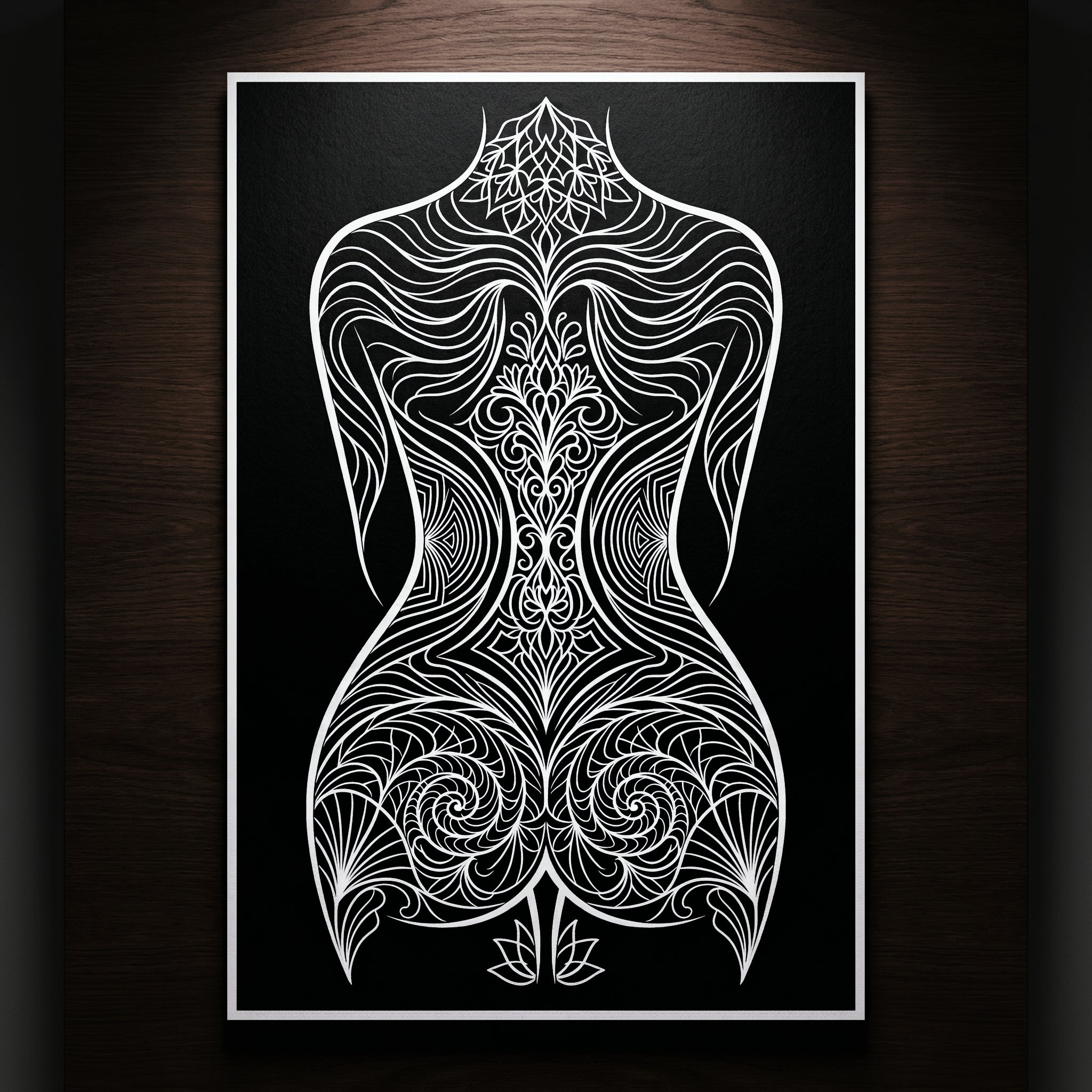 CORAL | Modern Minimalist Female Figure | 8K - 32