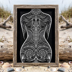 CORAL | Modern Minimalist Female Figure | 8K - 32