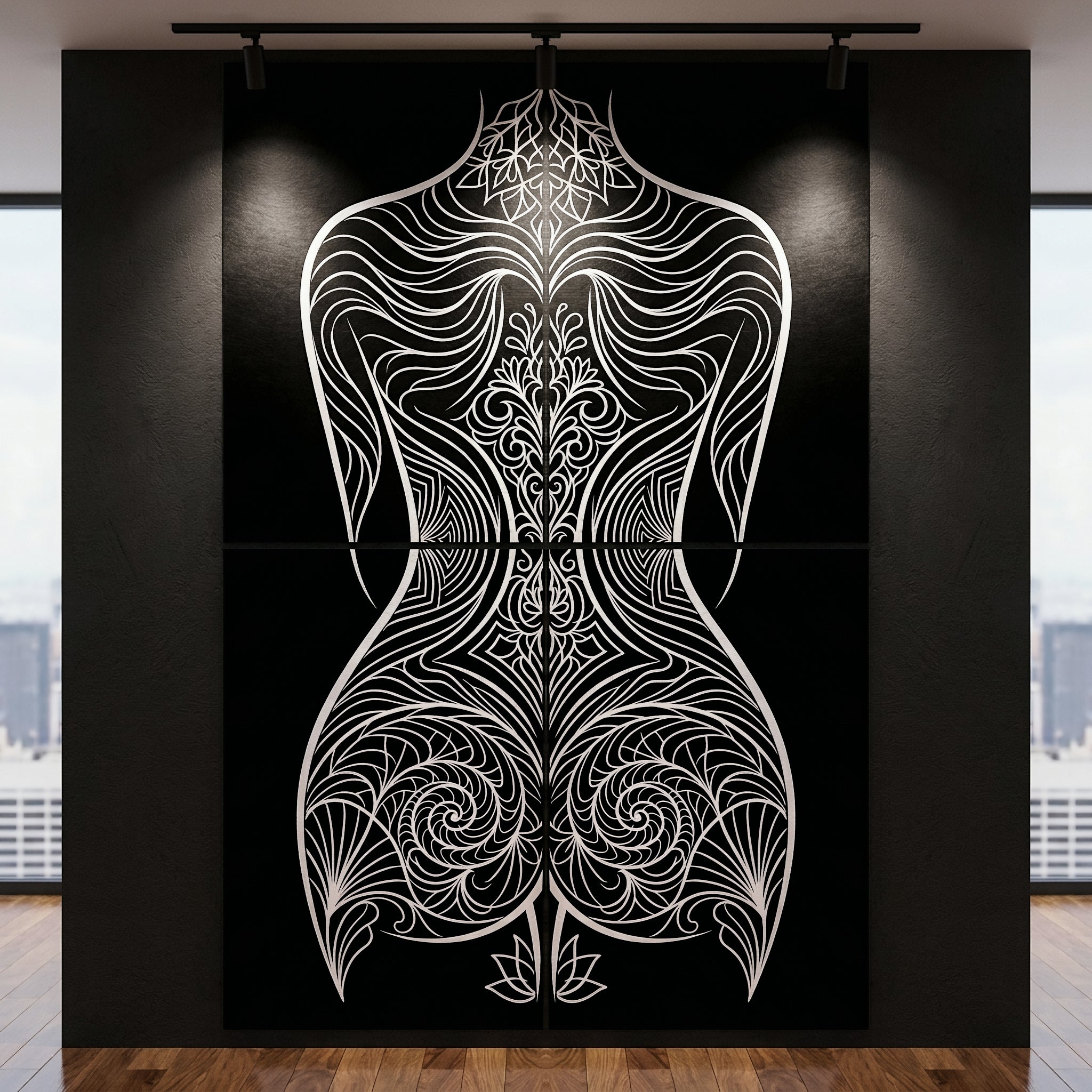 CORAL | Modern Minimalist Female Figure | 8K - 32