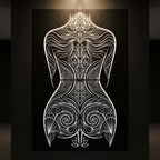 CORAL | Modern Minimalist Female Figure | 8K - 32