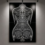 CORAL | Modern Minimalist Female Figure | 8K - 32