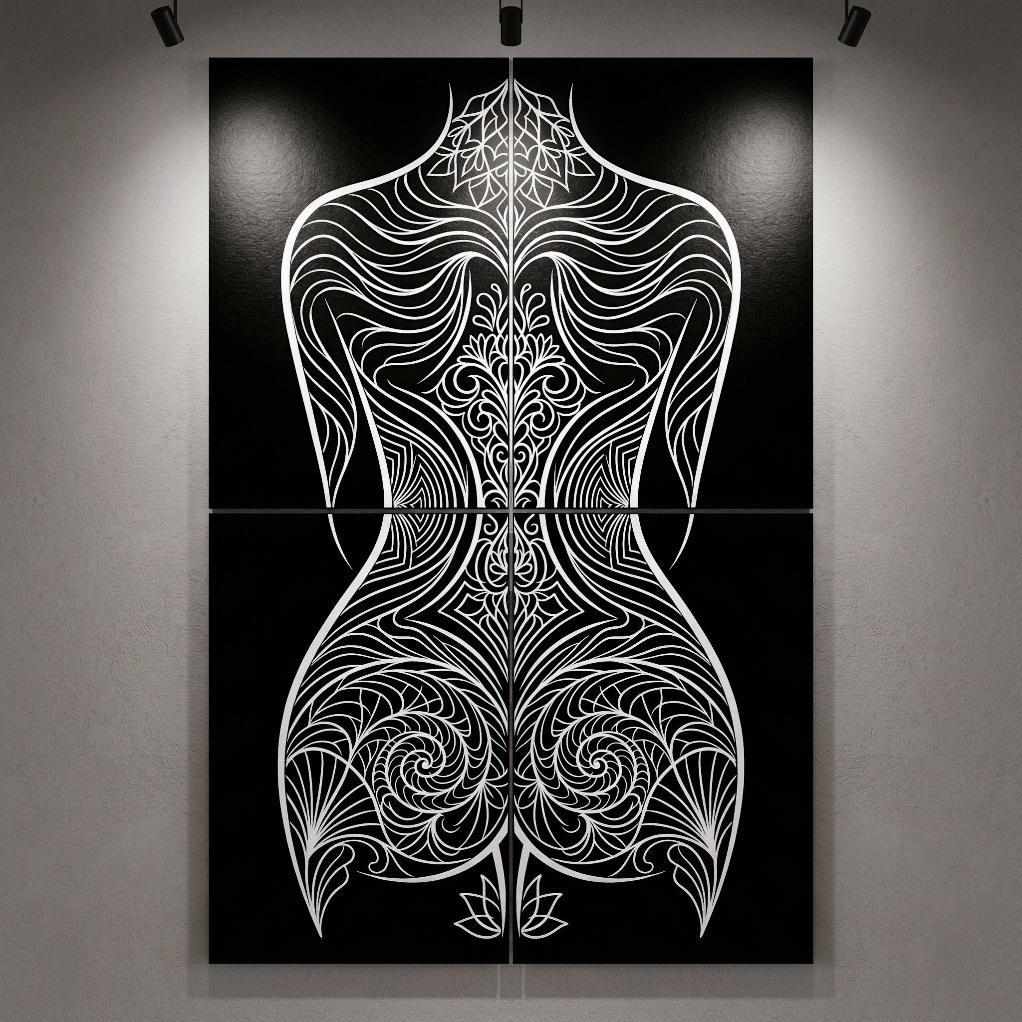 CORAL | Modern Minimalist Female Figure | 8K - 32