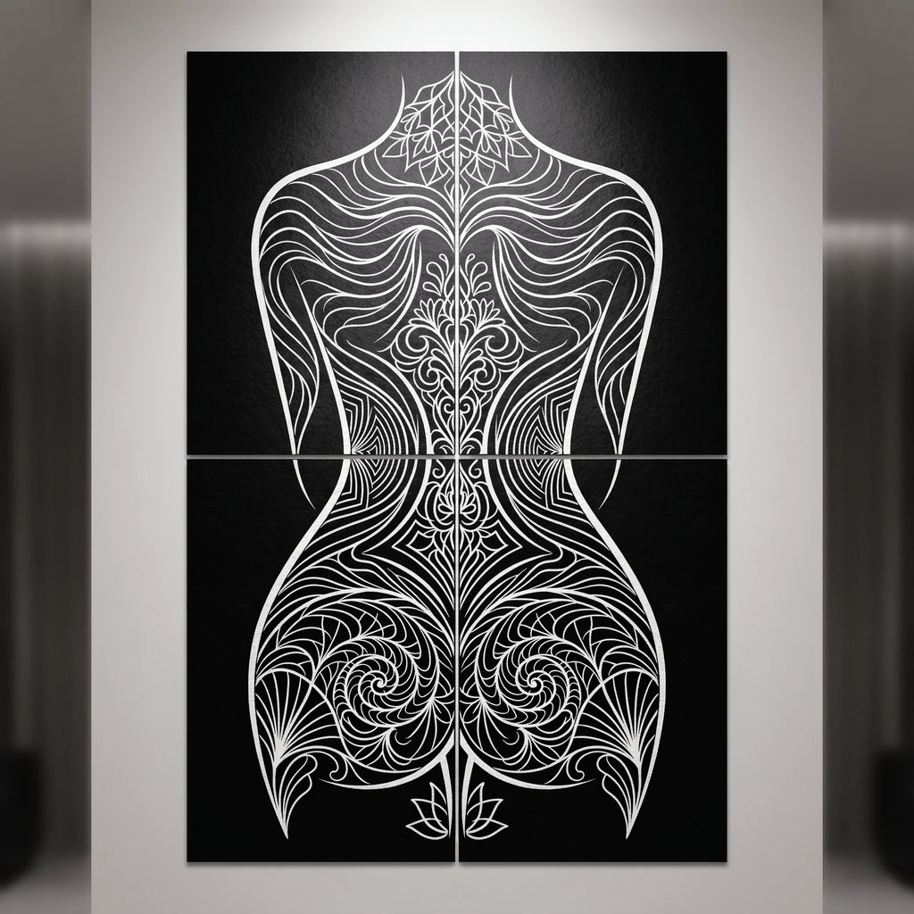 CORAL | Modern Minimalist Female Figure | 8K - 32
