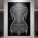 CORAL | Modern Minimalist Female Figure | 8K - 32