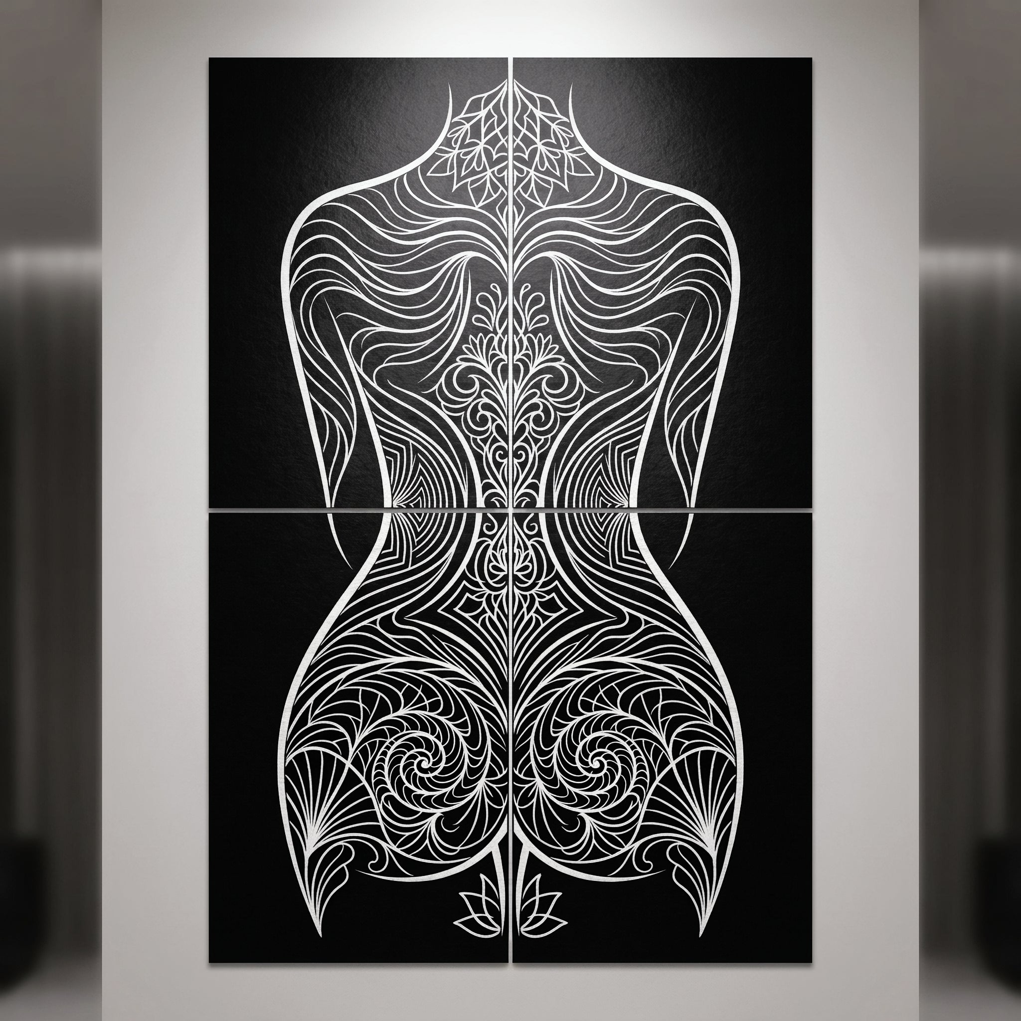 CORAL | Modern Minimalist Female Figure | 8K - 32