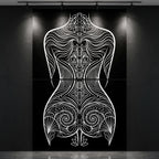 CORAL | Modern Minimalist Female Figure | 8K - 32