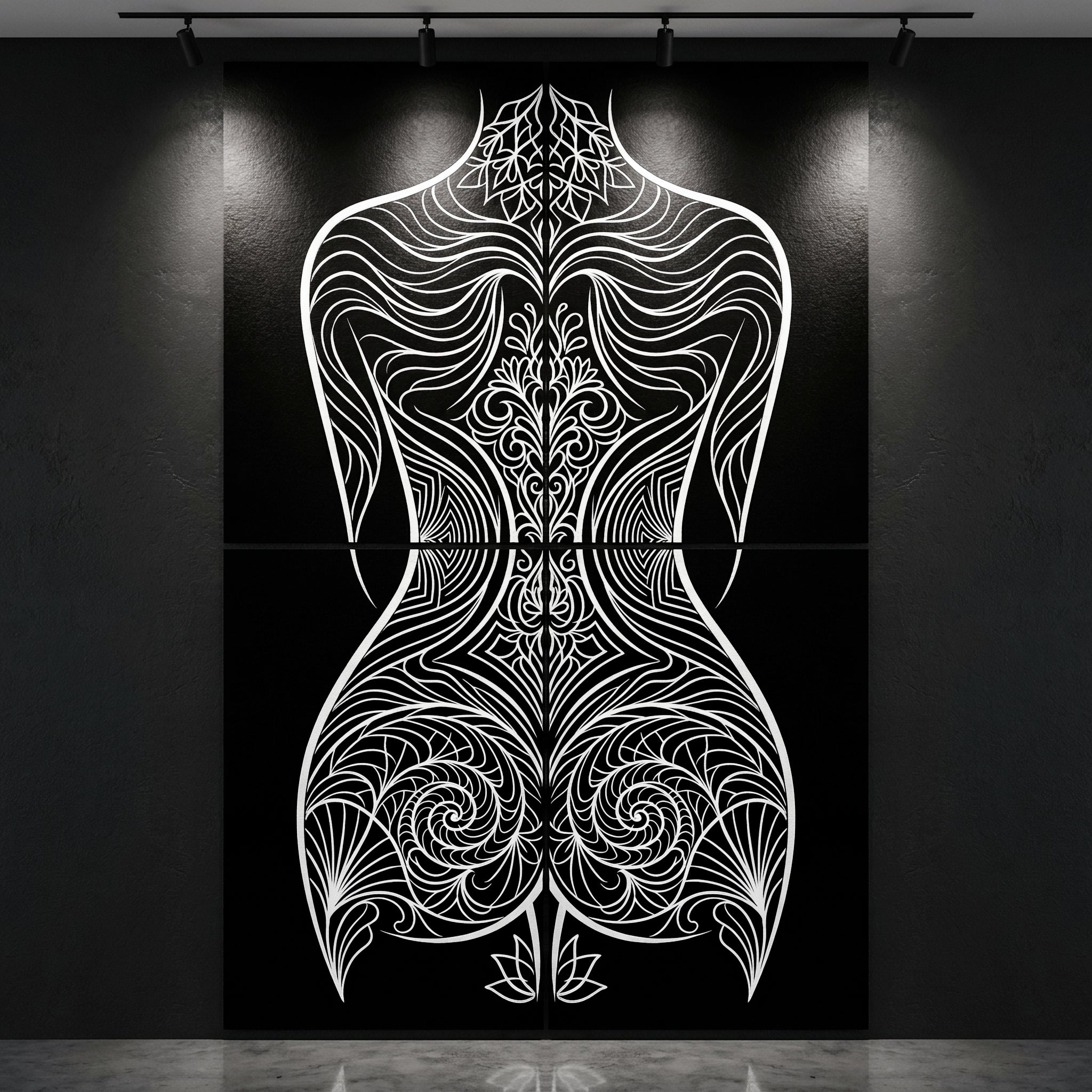 CORAL | Modern Minimalist Female Figure | 8K - 32