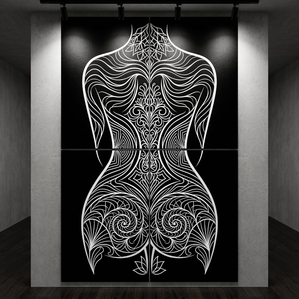 CORAL | Modern Minimalist Female Figure | 8K - 32