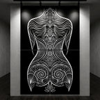 CORAL | Modern Minimalist Female Figure | 8K - 32