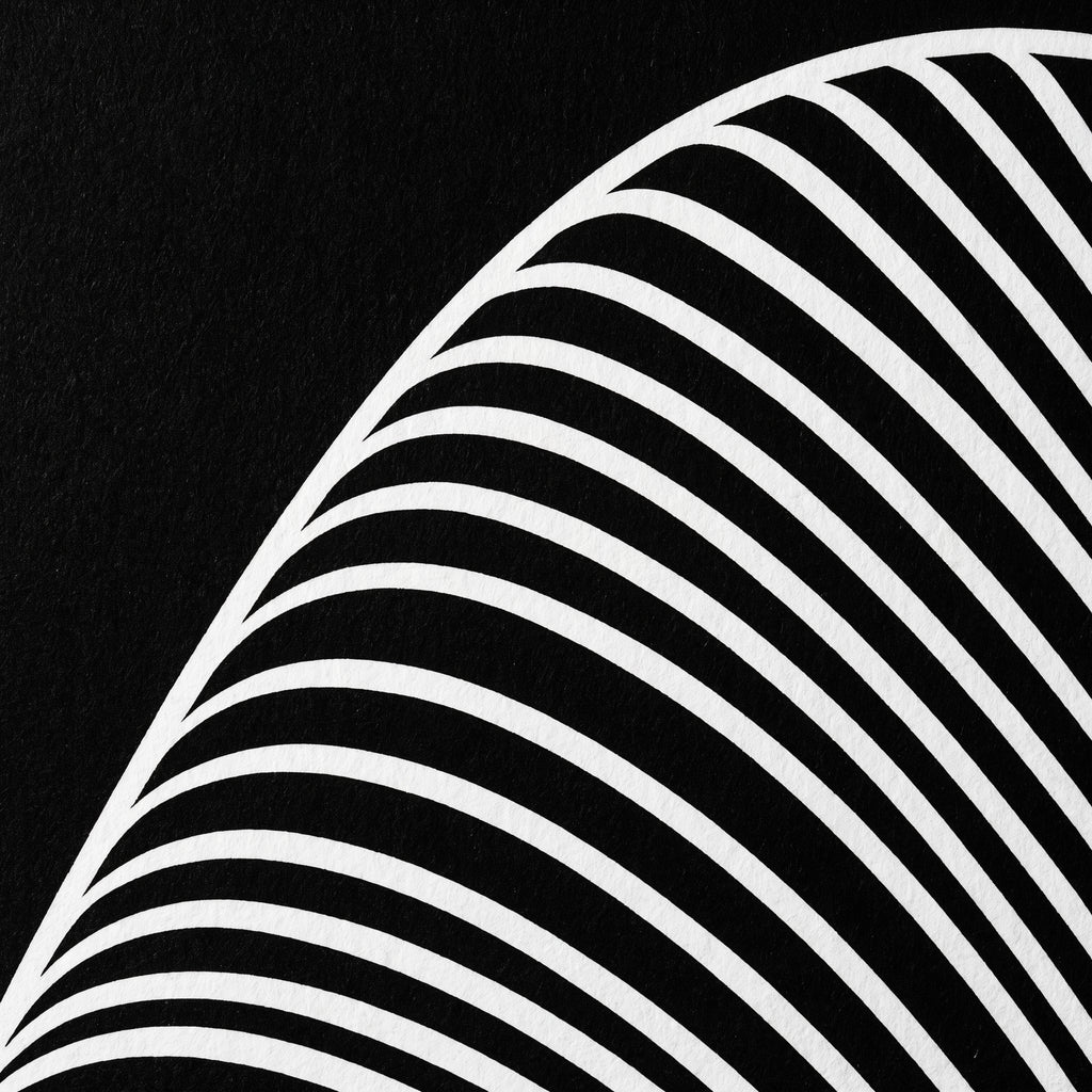 COUTURE | Reclining Minimalist Female Form Op Art | Luxury Multi-Print Wall Art | 1-Of-1
