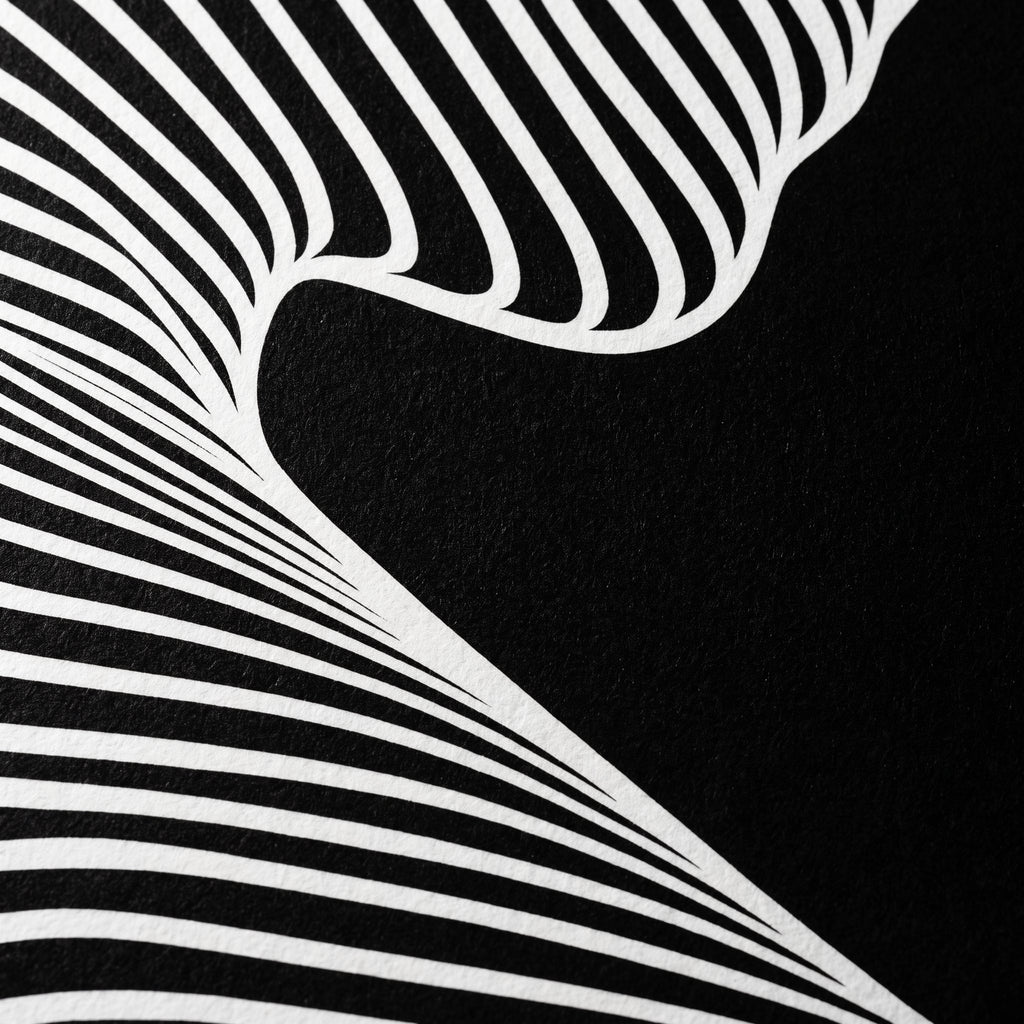 COUTURE | Reclining Minimalist Female Form Op Art | Luxury Multi-Print Wall Art | 1-Of-1
