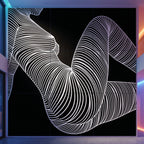 COUTURE | Reclining Minimalist Female Form Op Art | Luxury Multi-Print Wall Art | 1-Of-1