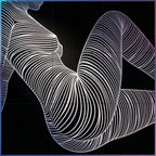 COUTURE | Reclining Minimalist Female Form Op Art | Luxury Multi-Print Wall Art | 1-Of-1