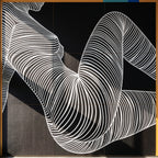 COUTURE | Reclining Minimalist Female Form Op Art | Luxury Multi-Print Wall Art | 1-Of-1