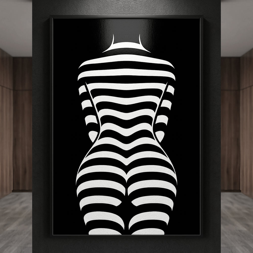 CURVES | Minimalist | Female Figure | B&W | 8K - 32K