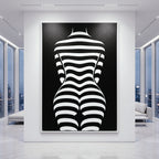 CURVES | Minimalist | Female Figure | B&W | 8K - 32K