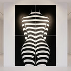 CURVES | Minimalist | Female Figure | B&W | 8K - 32K
