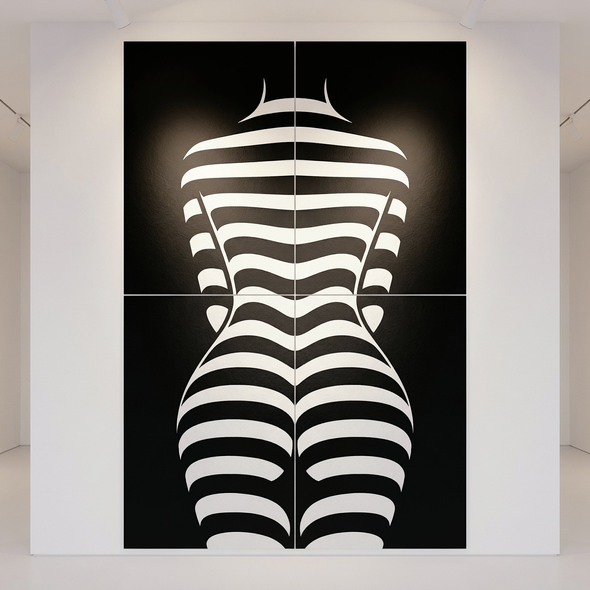 CURVES | Minimalist | Female Figure | B&W | 8K - 32K