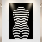 CURVES | Minimalist | Female Figure | B&W | 8K - 32K
