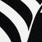 CURVES | Abstract Female Silhouette Op Art Print | B&W Minimalist Wall Art