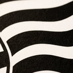 CURVES | Abstract Female Silhouette Op Art Print | B&W Minimalist Wall Art