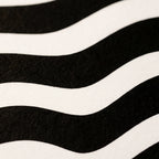 CURVES | Abstract Female Silhouette Op Art Print | B&W Minimalist Wall Art