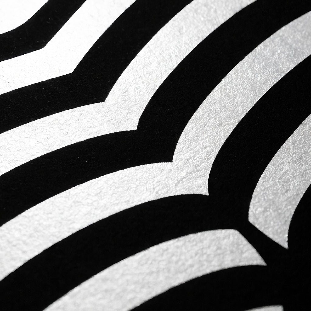 CURVES | Minimalist Female Silhouette Op Art | Multi-Print Luxury Wall Art