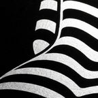 CURVES | Minimalist Female Silhouette Op Art | Multi-Print Luxury Wall Art