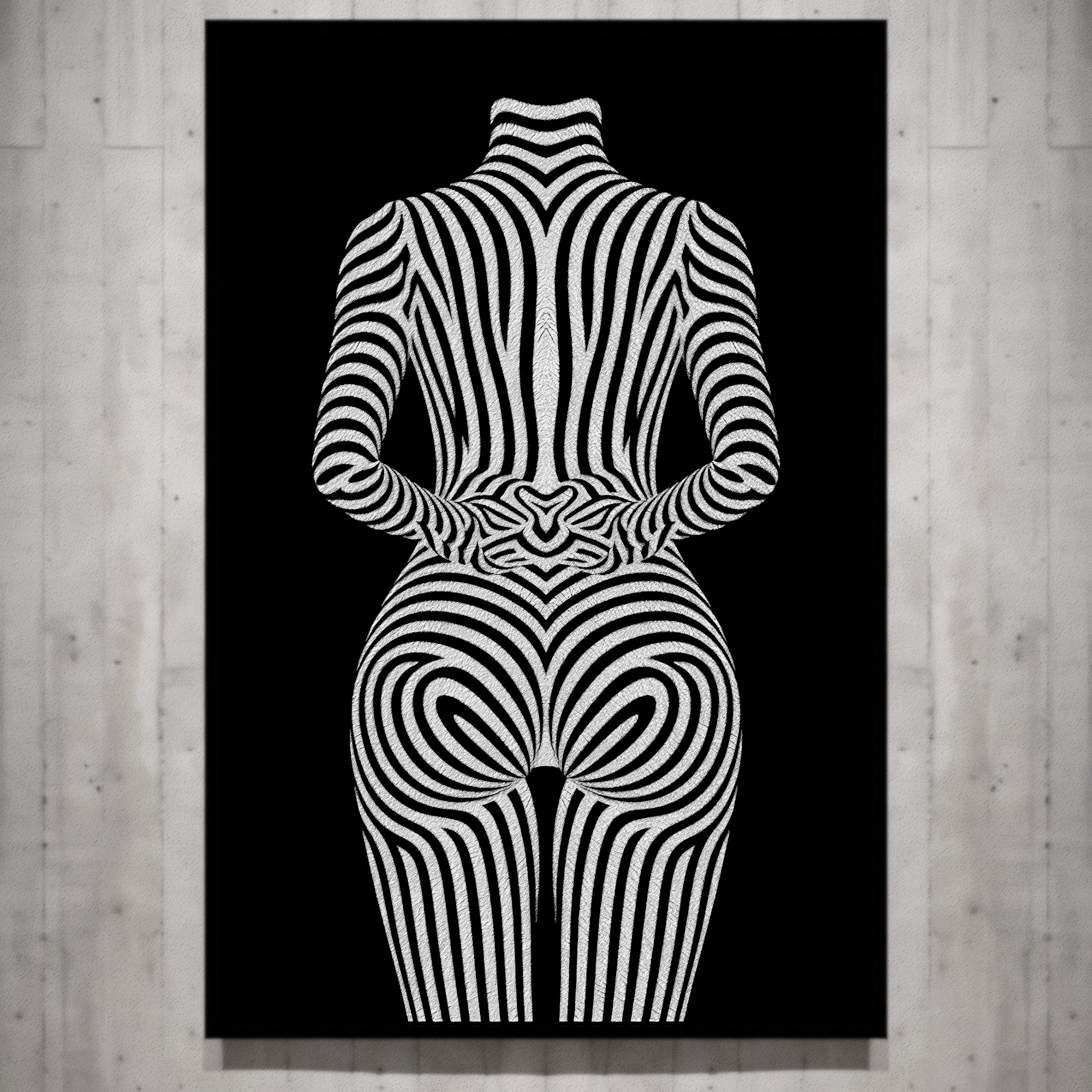 ECHELON | Minimalist | Female Figure | B&W | 8K - 32K