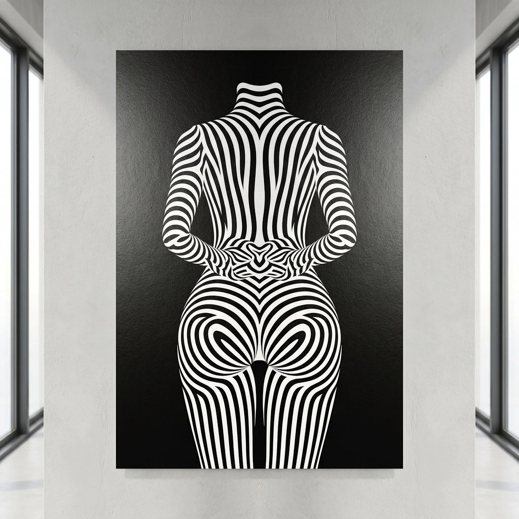 ECHELON | Minimalist | Female Figure | B&W | 8K - 32K