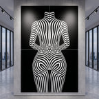 ECHELON | Minimalist | Female Figure | B&W | 8K - 32K