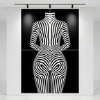 ECHELON | Minimalist | Female Figure | B&W | 8K - 32K