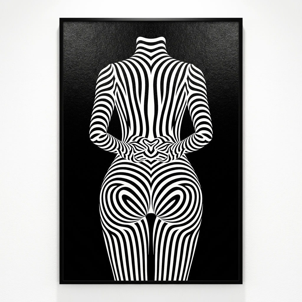 ECHELON | Minimalist | Female Figure | B&W | 8K - 32K