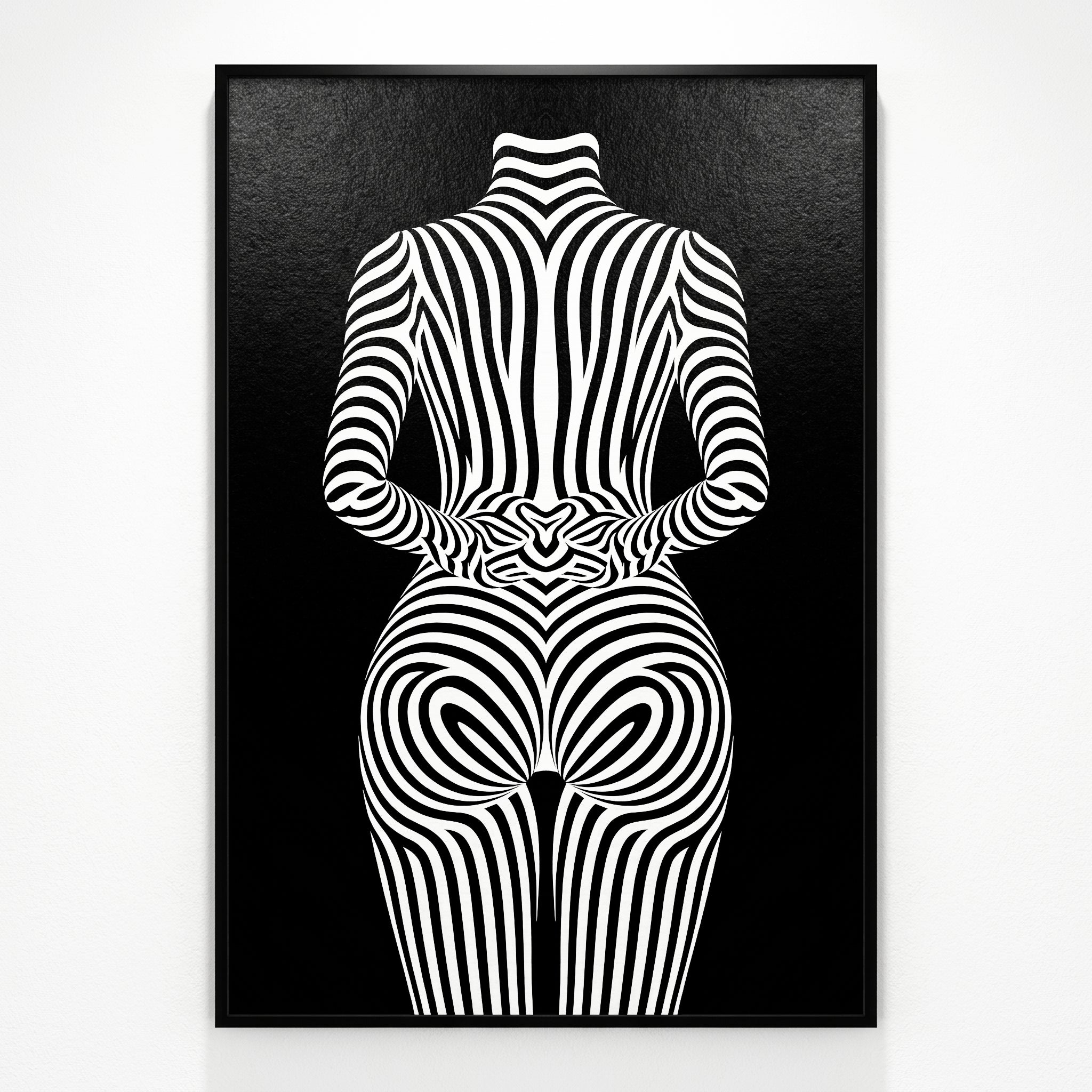 ECHELON | Minimalist | Female Figure | B&W | 8K - 32K