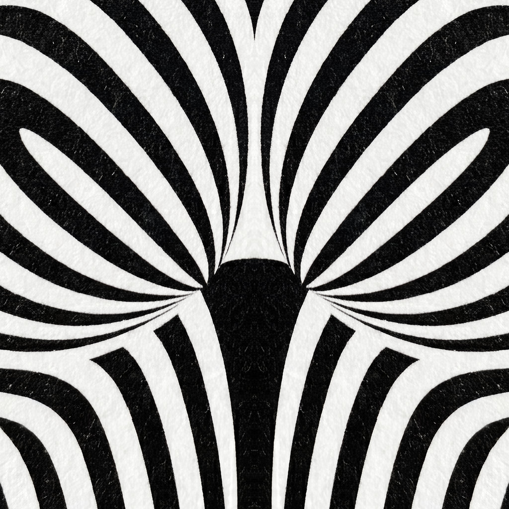 ECHELON | Minimalist Striped Abstract Female Op Art | Brutalist Multi-Print Wall Art